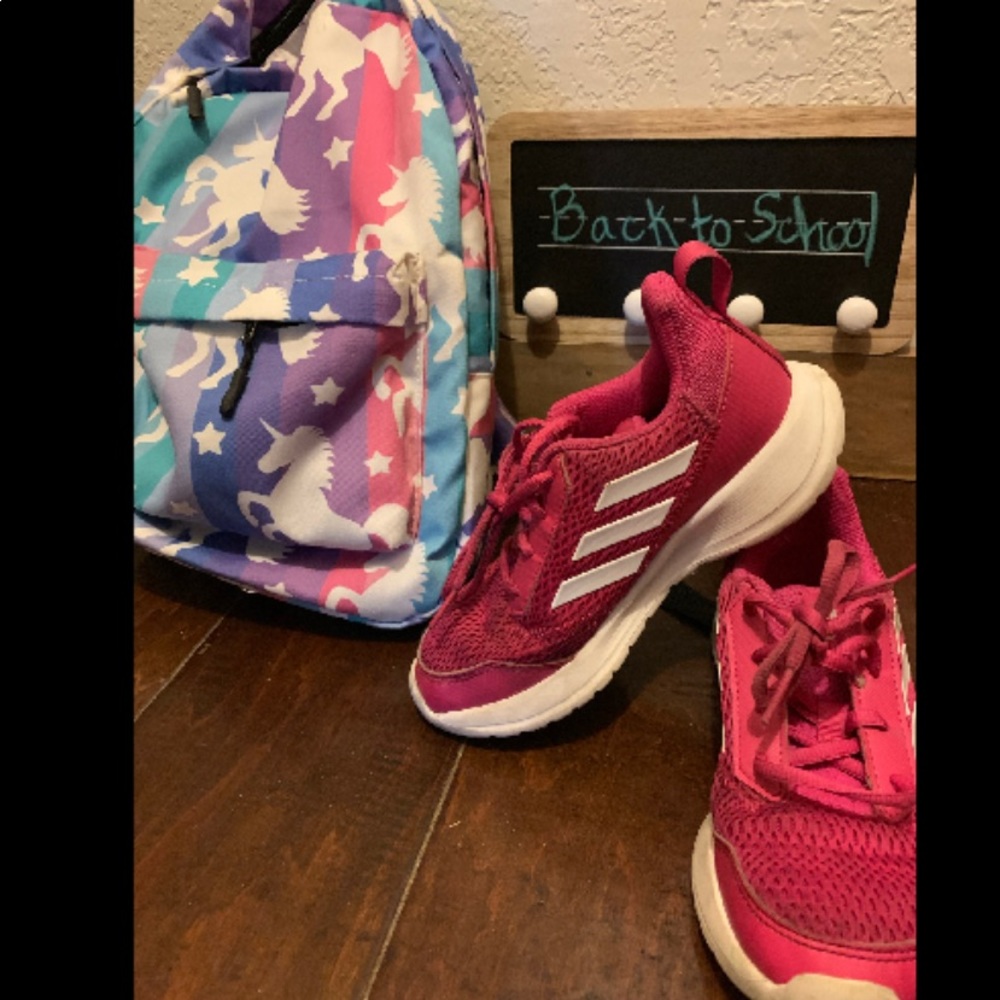 Pink girls Adidas